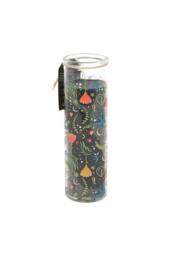 KDMD Midnight Bloom French Tulip Tube Candle - Elegant Gift & Decor in Black - thumbnail 3