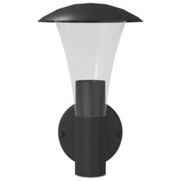 Berkfield Home Outdoor Wall Lights 2pcs Black Stainless Steel - thumbnail 4