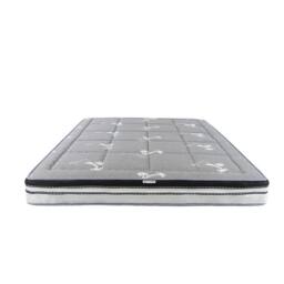 Angel Cerda Natural-Latex Hybrid Mattress with Pocket Springs in Grey - Size: EU King - thumbnail 2