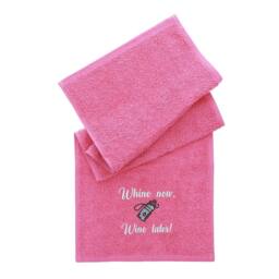 Duncan Stewart Running Sports Towel Whine Now Whine later in Pink - thumbnail 2