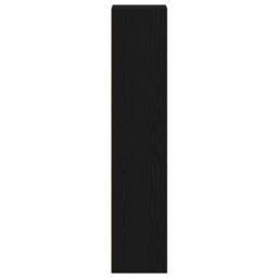 Berkfield Home Bookcase Black Oak 36x30x143 cm Engineered Wood - Size: 36 x 30 x 143 cm - thumbnail 7
