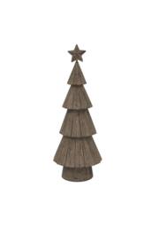 KDMD Rustic Bough Tree with Star - Year-Round Woodland Decor in Light Brown - thumbnail 2