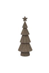 KDMD Rustic Bough Tree with Star - Year-Round Woodland Decor in Light Brown
