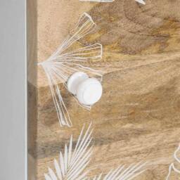 Berkfield Home Coffee Table 100x54x40 cm Solid Wood Mango in Brown - Size: 100 x 54 x 40 cm - thumbnail 7