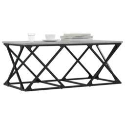 Berkfield Home Coffee Table Grey Sonoma 100x49x40 cm Engineered Wood - Size: 100 x 49 x 40 cm - thumbnail 3