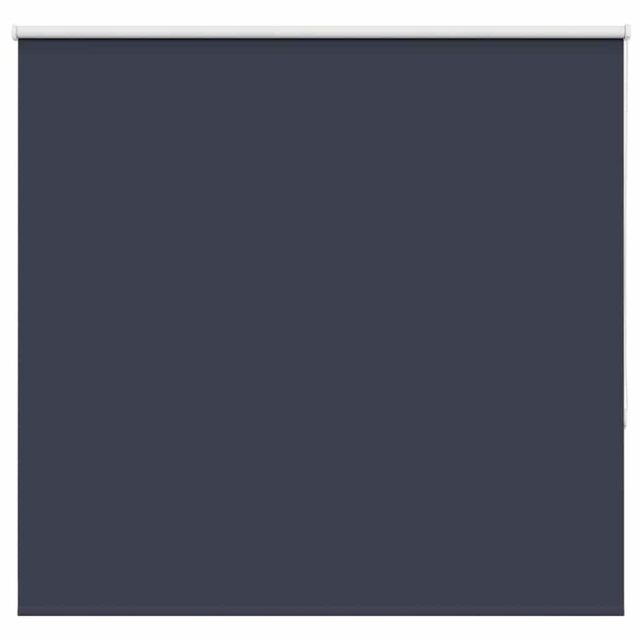 Berkfield Home Roller Blind Blackout Marine 165x130 cm Fabric Width 161.6 cm Polyester in Blue - image 1