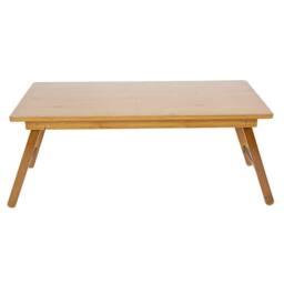 SPETLEK Bamboo Foldable Tatami Coffee Table Low Table Small 67CM in Natural - Size: 0.6m2 - thumbnail 2