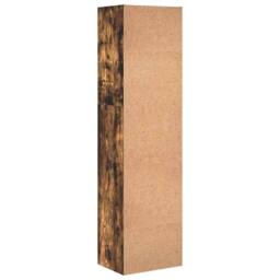 Berkfield Home Bookcase Smoked Oak 40x30x152 cm Engineered Wood in Brown - Size: 40 x 30 x 152 cm - thumbnail 7