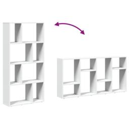 Berkfield Home Durable Bookcase White 60x20x120 cm Engineered Wood - Size: 60 x 20 x 120 cm - thumbnail 8