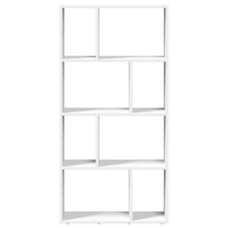 Berkfield Home Durable Bookcase White 60x20x120 cm Engineered Wood - Size: 60 x 20 x 120 cm - thumbnail 5