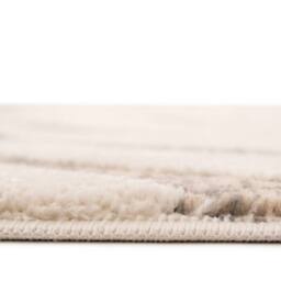 Kukoon Animal Print Plush Pile Black White Zebra Living Room Area Rug in Cream - Size: 80 cm x 150 cm - thumbnail 3