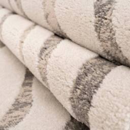 Kukoon Animal Print Plush Pile Black White Zebra Living Room Area Rug in Cream - Size: 80 cm x 150 cm - thumbnail 7