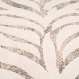 Kukoon Animal Print Plush Pile Black White Zebra Living Room Area Rug in Cream - Size: 80 cm x 150 cm - thumbnail 5