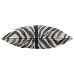 Paoletti Leopardis Zebra Woven Outdoor Cushion - Size: 50 cm x 50 cm - thumbnail 2