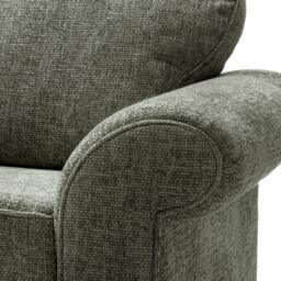 Abakus Direct Ingrid 3 Seater Sofa in Rifle Green in Pale Green - thumbnail 6