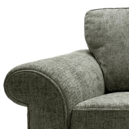 Abakus Direct Ingrid 3 Seater Sofa in Rifle Green in Pale Green - thumbnail 5