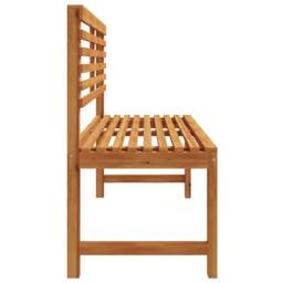 Berkfield Home Modern Garden Bench 100x50x91 cm Solid Wood Acacia in Brown - Size: 100 x 50 x 91 cm - thumbnail 8