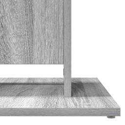 Berkfield Home Bistro Table Grey Sonoma 60x60x75 cm Engineered Wood - Size: 60 x 60 x 75 cm - thumbnail 7