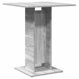 Berkfield Home Bistro Table Grey Sonoma 60x60x75 cm Engineered Wood - Size: 60 x 60 x 75 cm