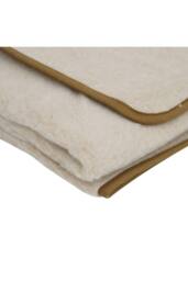 Native Natural Merino Wool Blanket - 220x200 Cappucino in Natural - Size: Double - thumbnail 3