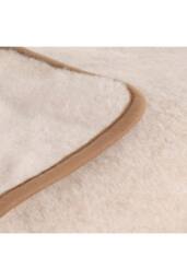 Native Natural Merino Wool Blanket - 220x200 Cappucino in Natural - Size: Double - thumbnail 2