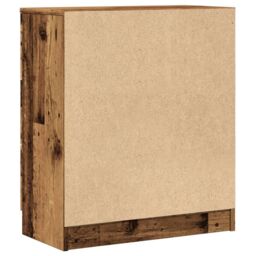 Berkfield Home Sideboard Old Wood 60x30x70 cm Engineered Wood in Brown - Size: 60 x 30 x 70 cm - thumbnail 6