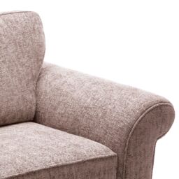 Abakus Direct Ingrid 3 Seater Sofa in Woodrose in Pale Pink - thumbnail 5