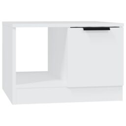 Berkfield Home Coffee Table White 50x50x36 cm Engineered Wood - Size: 50 x 50 x 36 cm - thumbnail 2