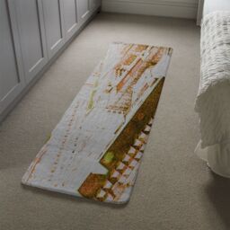 Benjamin Tate Design Chimney Tops Brown Runner Rug in Natural - Size: 67 cm x 230 cm - thumbnail 4