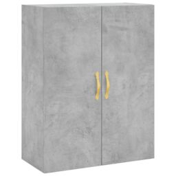 Berkfield Home Highboard Concrete Grey 69.5x34x180 cm Engineered Wood - thumbnail 5