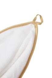 Living and Home 3-Pack Soft Bath Towels with Gold Lines - thumbnail 7
