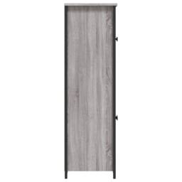 Berkfield Home Highboard Grey Sonoma 62x32x106.5 cm Engineered Wood - thumbnail 6