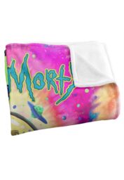 Warner Brothers Rick & Morty Officially Licensed Silky Touch Super Soft Throw Blanket 152 x 127 cm in White - thumbnail 3
