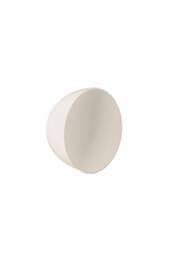 Cosmic Towel hook Coat hook Round handle Round knob, White Geyser Collection in Soft White