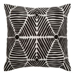 Orsina Bosie Ozella Black & White Square Cushion