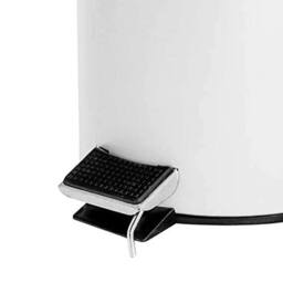 EONLION White 3 LITRE SMALL BIN BATHROOM - Size: 100 cm - thumbnail 2