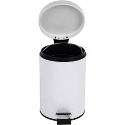 EONLION White 3 LITRE SMALL BIN BATHROOM - Size: 100 cm - thumbnail 4