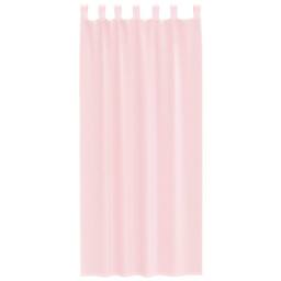 Berkfield Home Voile Curtains with Loops 2 pcs Light Pink 140x225 cm - thumbnail 4