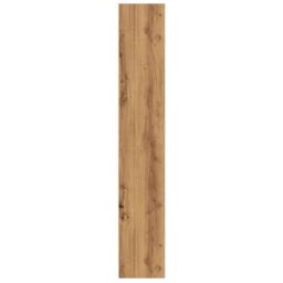 Berkfield Home Bookcase Artisian Oak 60x24x143 cm Engineered Wood in Brown - Size: 60 x 24 x 143 cm - thumbnail 5