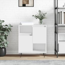 Berkfield Home Sideboard White 60x35x70 cm Engineered Wood - Size: 60 x 35 x 70 cm