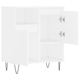 Berkfield Home Sideboard White 60x35x70 cm Engineered Wood - Size: 60 x 35 x 70 cm - thumbnail 6