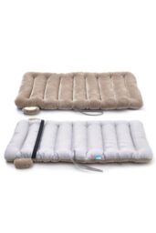 Living and Home Integrated Plush Desk Chair Cushion in Khaki - thumbnail 4