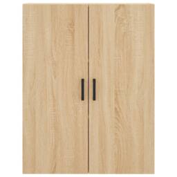 Berkfield Home Wall Mounted Cabinets 2 pcs Sonoma Oak 69.5x34x90 cm in Light Tan - thumbnail 6
