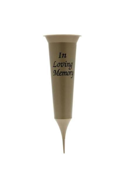 KDMD Gold Spiked Grave Vase 32cm 5 Pack - image 1