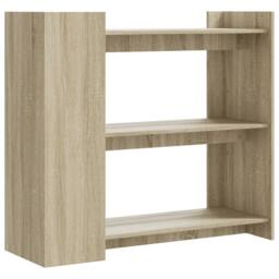 Berkfield Home Console Table Sonoma Oak 100x35x90 cm Engineered Wood in Light Brown - Size: 100 x 35 x 90 cm - thumbnail 6