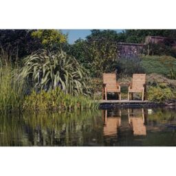 Churnet Valley Garden Furniture Ltd Valley Love Seat Angled - Timber - Flat Pack - Partially Assembled in Brown - thumbnail 5