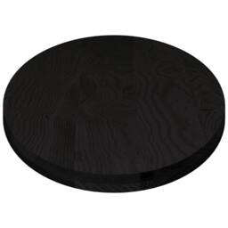 Berkfield Home Table Top Dark Brown 140x60x4 cm Solid Wood Oak Oval - Size: 140 x 60 x 4 cm - thumbnail 6