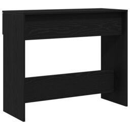 Berkfield Home Console Table Black Oak 90x36x75 cm Engineered Wood - Size: 90 x 36 x 75 cm - thumbnail 8