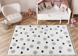 RugsX Yoyo Rug in White - Size: 160 cm x 220 cm - thumbnail 4