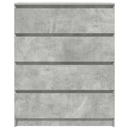 Berkfield Home Sideboard Concrete Grey 80x35x99 cm Engineered Wood - Size: 80 x 35 x 99 cm - thumbnail 6